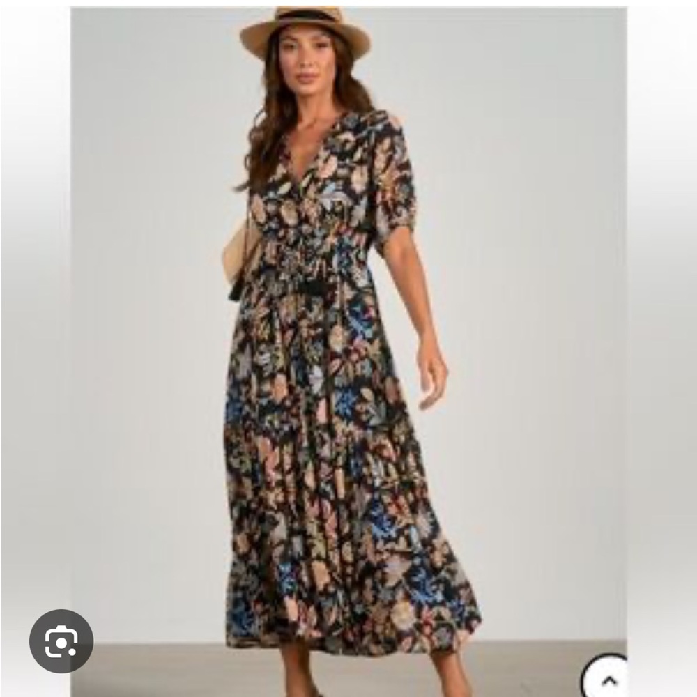 Elan Floral Maxi Dress